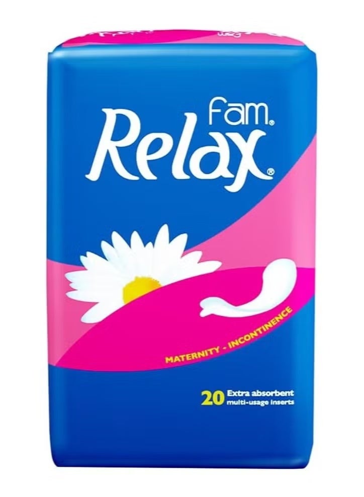 Fam Relax Maternity Pads 20 pads - Image 1