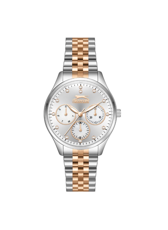 Slazenger SLAZENGER Women Multi Function Silver Dial Watch - SL.9.2404.4.02  - Image 1