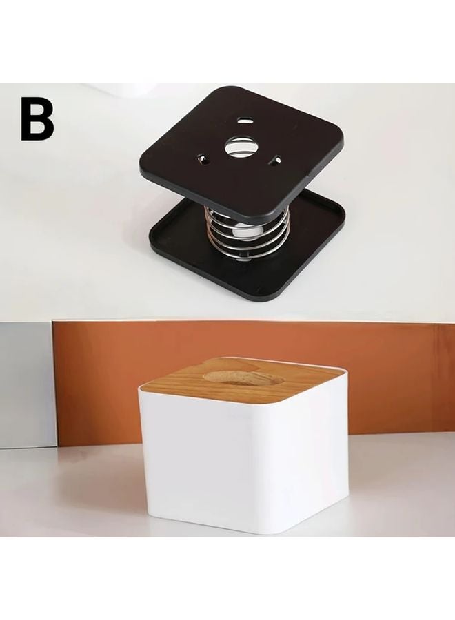 قطعتان موديل B حامل علبة المناديل بنظام زنبرك قوس دعامة تركيب بسيط - Image 1