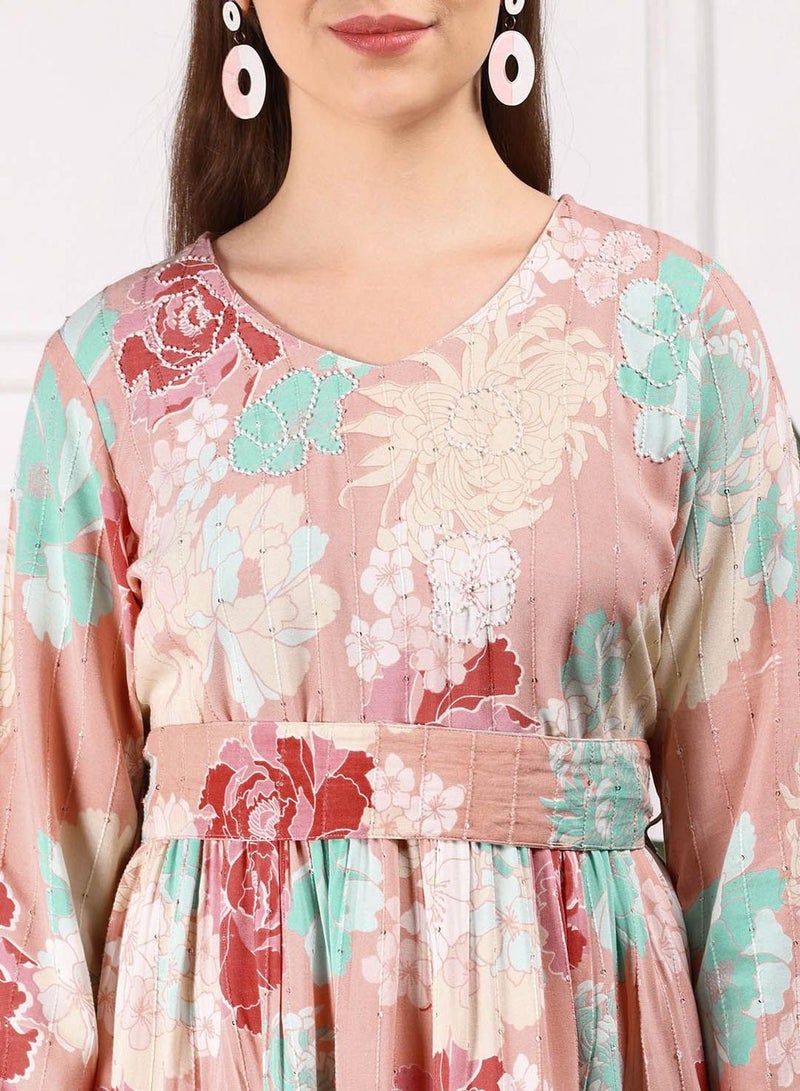ISHIN Floral Print Dress  - Image 2