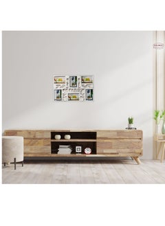 Feelings FEELINGS - Photo Collage Frame, Love Theme, 6 Image Slots, White | Wall Mount & Stand | Picture Display for Wall Hanging, Shelf, Mantle | Perfect for Gifting & Home Décor  - Image 4