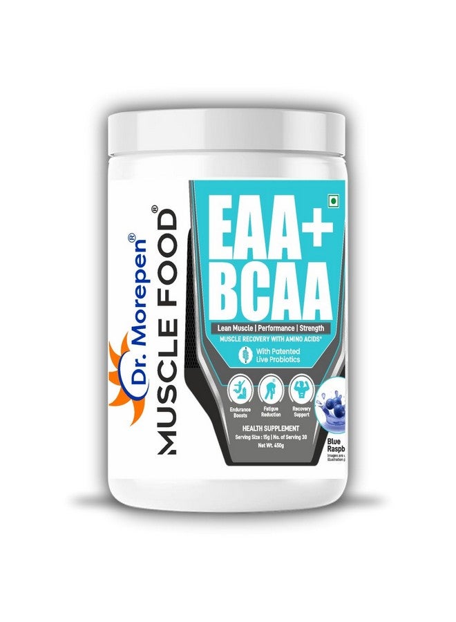 Dr. Morepen د. مورن EAA+BCAA توت أزرق 450غ - Image 1