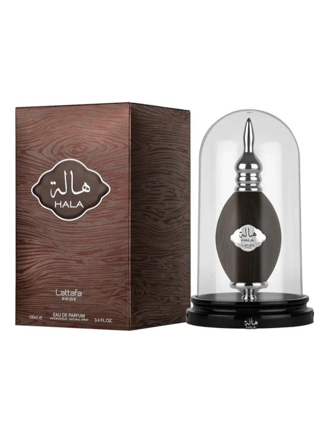 Lattafa PRIDE Hala Eau de Parfum for Men, 100ml | Exquisite Amber Woody Blend - Image 1