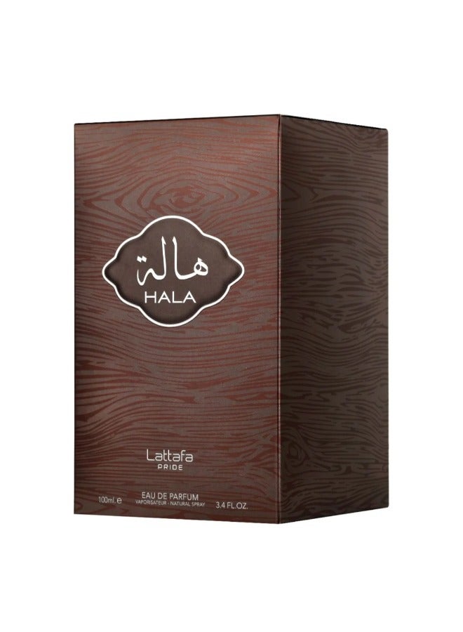 Lattafa PRIDE Hala Eau de Parfum for Men, 100ml | Exquisite Amber Woody Blend - Image 3