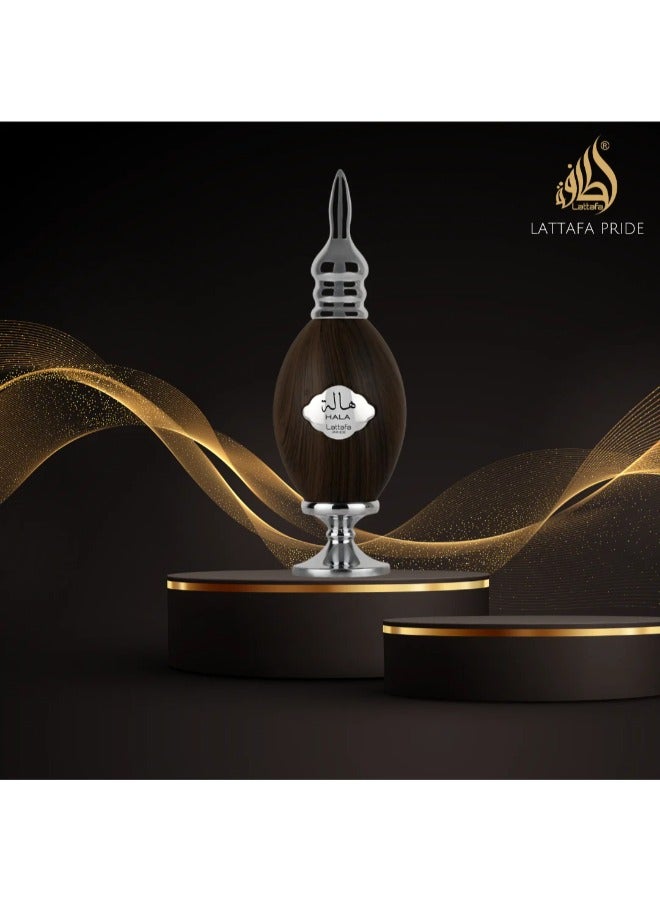 Lattafa PRIDE Hala Eau de Parfum for Men, 100ml | Exquisite Amber Woody Blend - Image 5