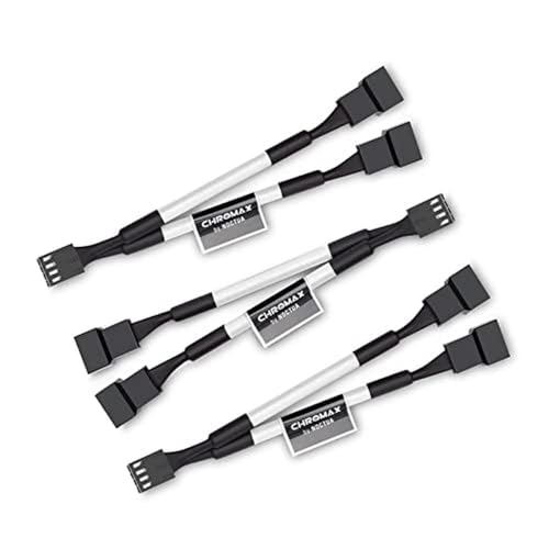 Noctua NA-SYC1 chromax.White, 4-Pin Y-Cables (White) - Image 4