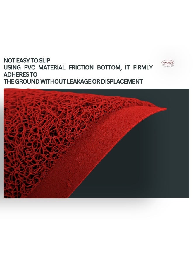 Feelings Feelings Welcome Door Mat 60 X 90 Cm Red  - Image 4