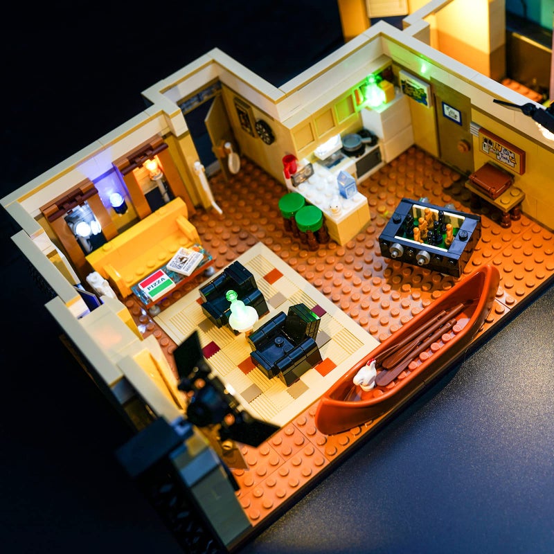 BRIKSMAX Led Lighting Kit for The Friends Apartments - Compatible with Lego 10292 Building Blocks Model- Not Include The Lego Set - Image 3
