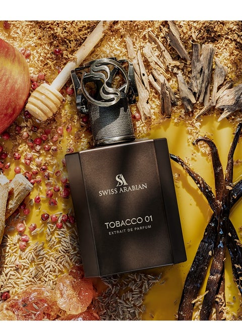 tobacco 01 Swiss Arabian Extrait de Parfum Spray 1.7 oz The fragrance opens with a vibrant blend of plum TOBACCO 01 EDP