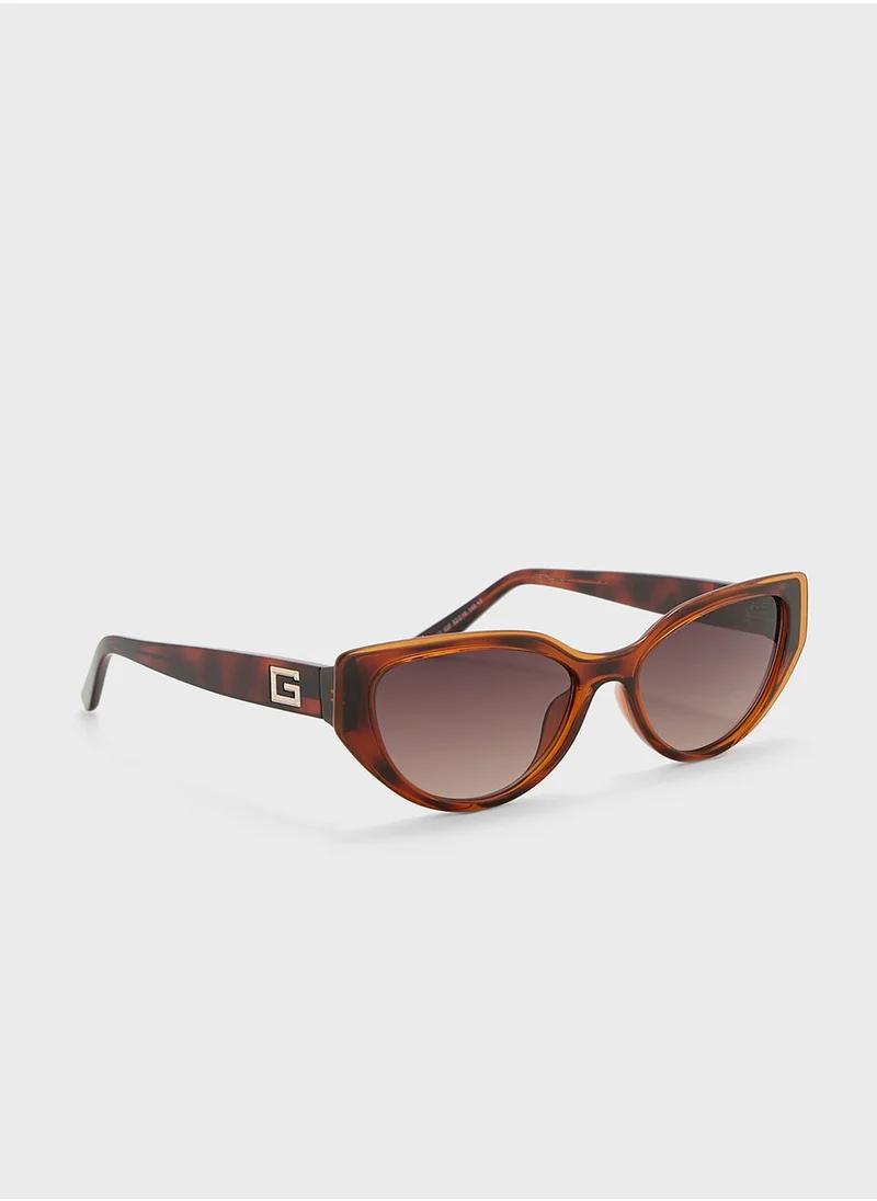 GUESS Gradient Butterfly Sunglasses