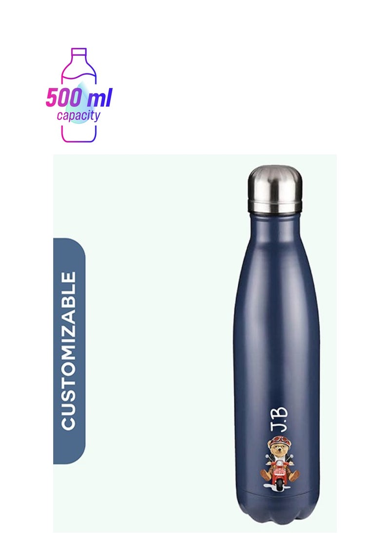 Share the Love Personalised Metal Insulated Drinks Bottle for Kids - Image 1