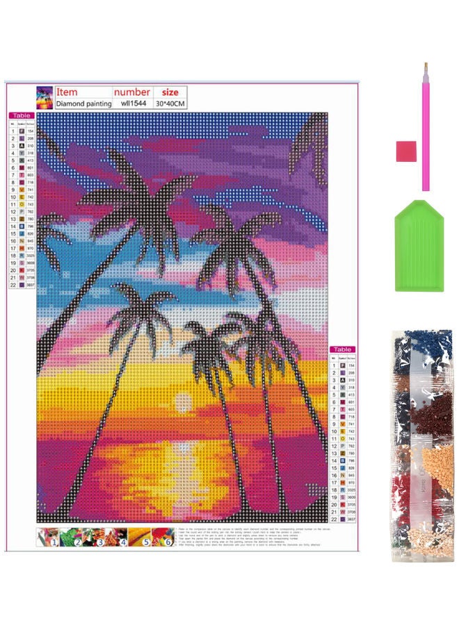 نيبمينينت مجموعة تطريز اللوحات الفنية بالألماس بتصميم خماسي الأبعاد يمكنك تركيبها بنفسك متعدد الألوان - Image 2