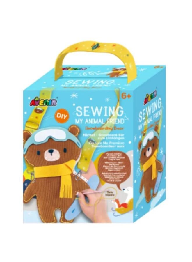 أفينير خياطة صديقتي الحيوان الدب التزلج على الثلج - Image 1