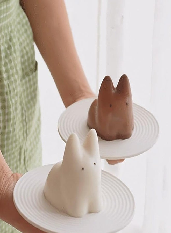 bingxqiso 1PC Cat silicone mold milk jelly mould DIY jelly pudding Mousse mold Baking Utensils ice cube mould chocolate Hand tools, namely, dies - Image 5