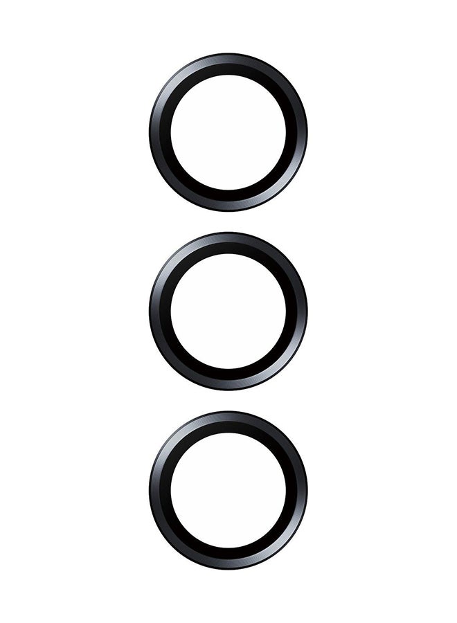 Panzerglass Hoops واقي عدسة الكاميرا لهاتف سامسونج S24 بلس، أسود