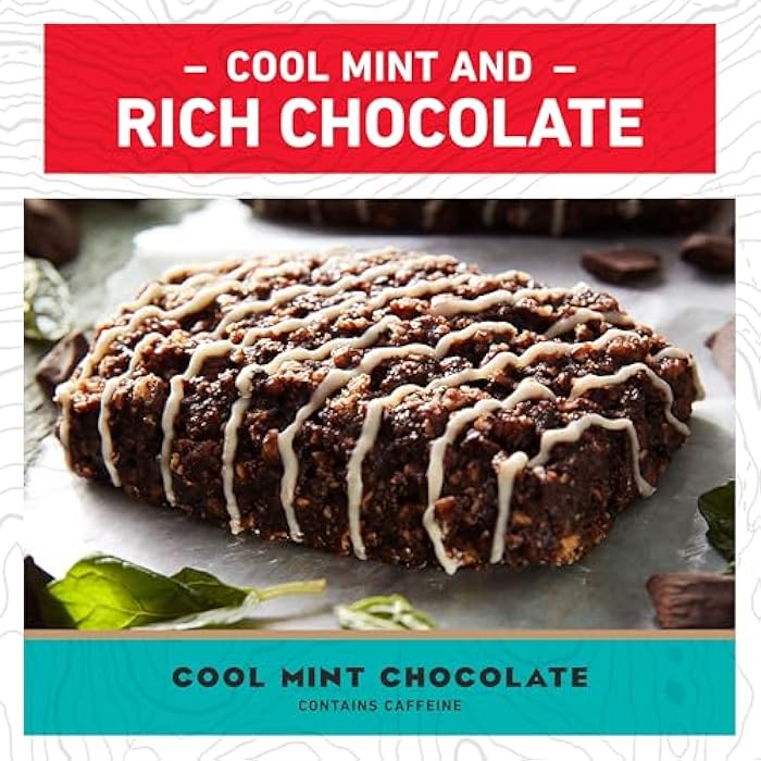 CLIF BAR - Energy Protein Bars - Cool Mint Chocolate with Caffeine - Made with Organic Oats - Energy Bars - Non-GMO - (10 Pack) - Image 4