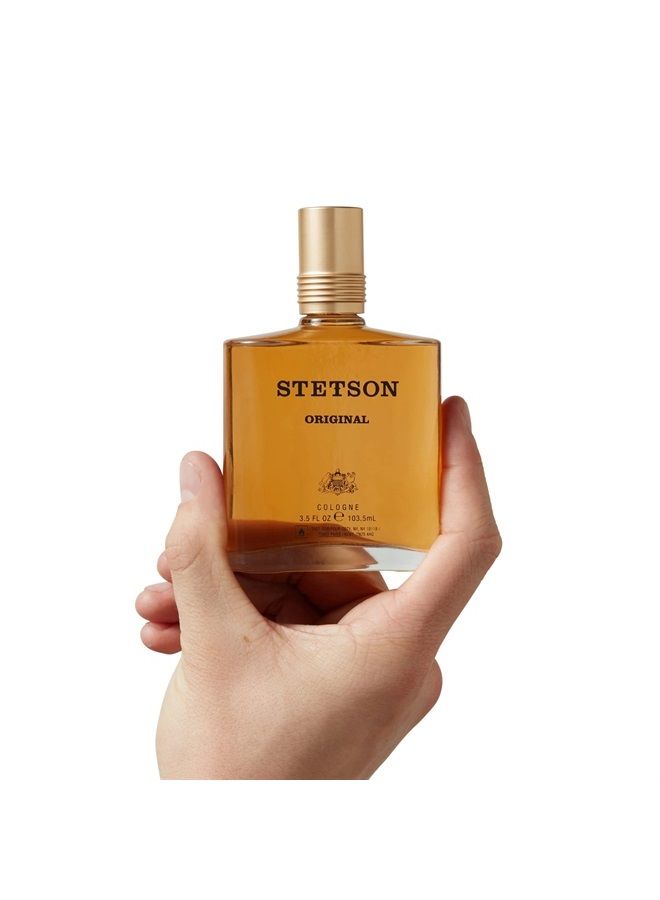 Stetson Original by Scent Beauty - Cologne for Men - Classic and Masculine Aroma with Fragrance Notes of Citrus, Patchouli, and Tonka Bean - 3.5 Fl Oz - Image 3