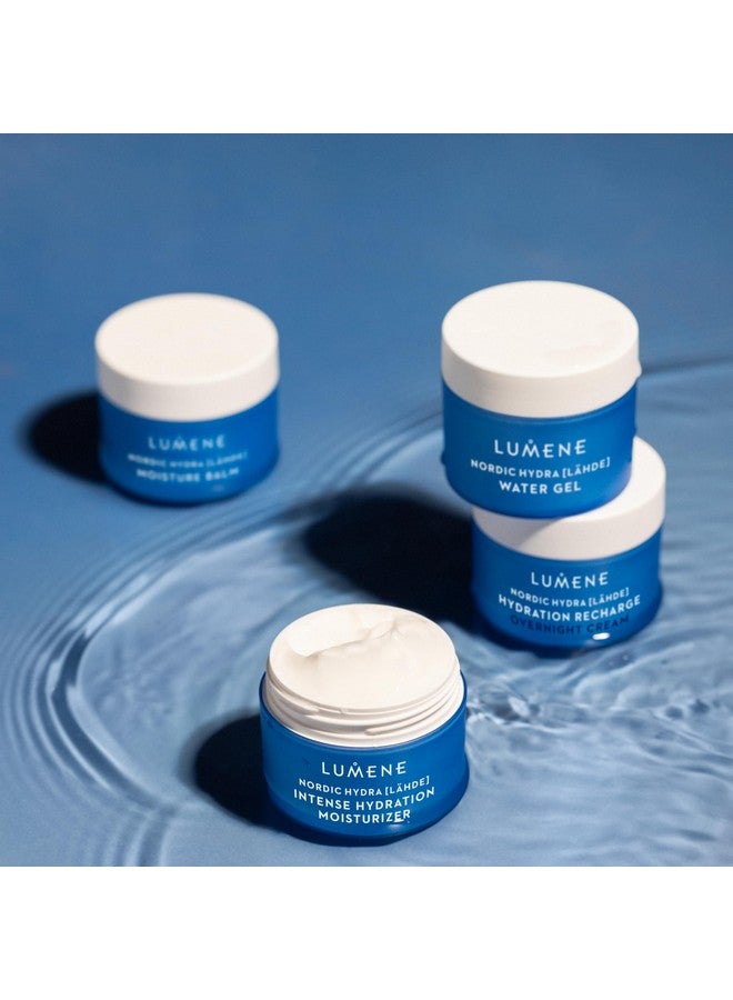 Lumene Nordic Hydra [Lahde] Moisture Balm - Lightweight Face Cream + Dry Skin Hydrating Balm - Organic Nordic Birch Sap, Arctic Spring Water & Plumping Hyaluronic Acid (1.7 oz) - Image 4