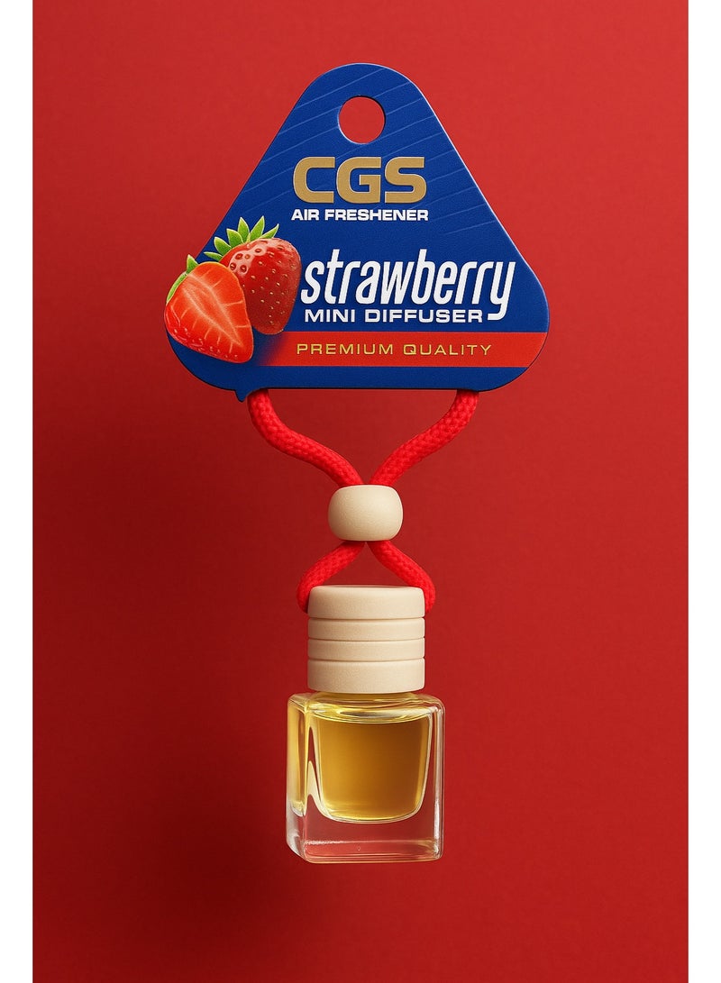 سي جي اس معطر هواء برائحة الفراولة – ميني ديفيوزر للسيارة والمنزل، جودة ممتازة - Image 3