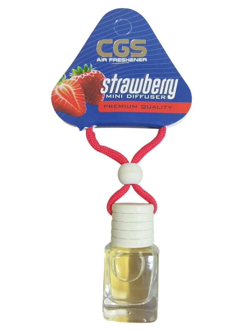 سي جي اس معطر هواء برائحة الفراولة – ميني ديفيوزر للسيارة والمنزل، جودة ممتازة - Image 1