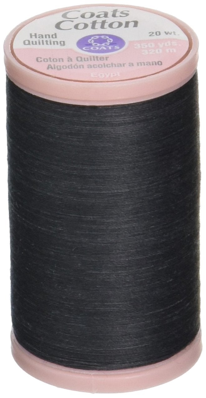 COATS CLARK COATS&CLARK S980-0900 Hand Quilting Cotton Thread, 350-Yard, Black - Image 3