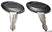 Ilco Bauer Camper RV Keys Cut to Your Number from 301 to 330 Two Working ILCO Trailer Keys 311 - Image 2