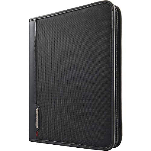 Samsonite Xenon Leather Business Portfolio, Steel Grey, One Size - Image 1
