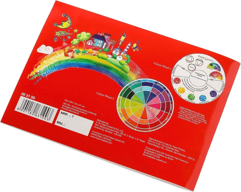Faber-Castell A4 Drawing Book - 120 GSM, 36 Pages - Image 2