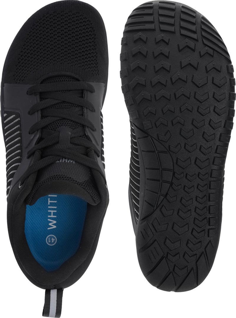 WHITIN Men's Wide Barefoot Minimalist Shoes Zero Drop Trail Running Sneaker Cross Training Minimus Weightlifting Walking Sport Gym Male All Black 43 - Image 5