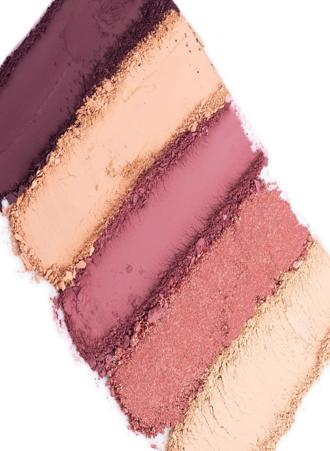 PAC On The Go Glam Eyeshadow Palette Mauve | Intense Pigment | Blends Flawlessly | One Swipe Payoff - Image 3