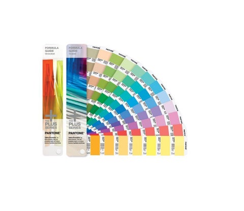 Pantone Solid Coated and Uncoated Formula Guide Multicolour