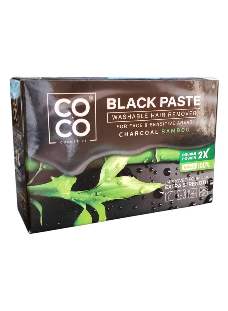 كوكو عجينه سوداء  لإزالة الشعر من الجسم والوجه بشمع كوكو