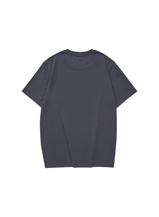 Skechers Summer Uni Couple Matching Colorful Series Breathable Moisture-wicking Quick-drying Cool Short Sleeve T-shirt L223u165 - Image 3