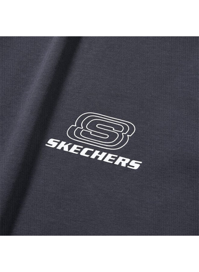 Skechers Summer Uni Couple Matching Colorful Series Breathable Moisture-wicking Quick-drying Cool Short Sleeve T-shirt L223u165 - Image 4