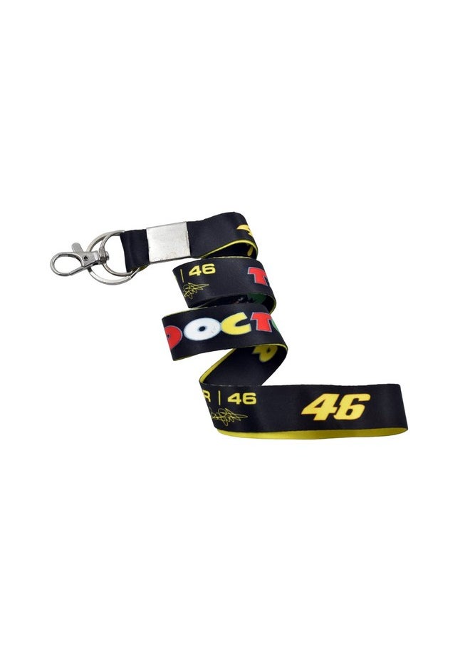 TechPro Fashion Arsenal Fabric Id Tag With Hook Blue Color 42 Cms Keychain Lanyard  - Image 4