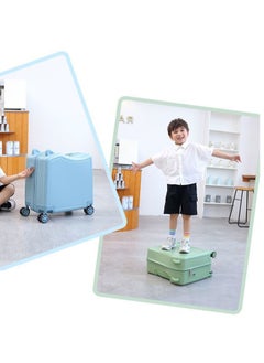 CityRiya-Long Kids Luggage Children's Travel Suitcase Kids Carry On Luggage 20 Inch Travel Luggage Hardside Rolling Suitcase Trolley Bag Case for Boys Toddlers Children  - Image 3