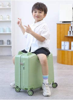 CityRiya-Long Kids Luggage Children's Travel Suitcase Kids Carry On Luggage 20 Inch Travel Luggage Hardside Rolling Suitcase Trolley Bag Case for Boys Toddlers Children  - Image 1