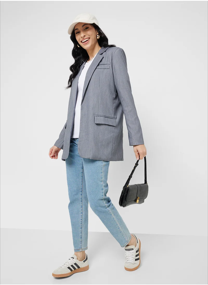 Ginger Longline Tailored Blazer