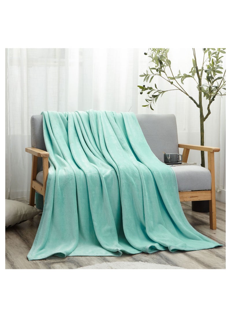 Donetella 1-Piece Ultra Soft Flannel Fleece Blanket/Throw  - Image 1