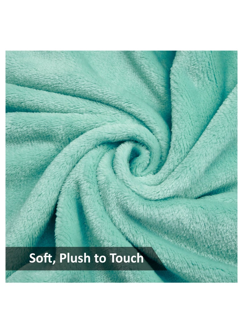 Donetella 1-Piece Ultra Soft Flannel Fleece Blanket/Throw  - Image 3