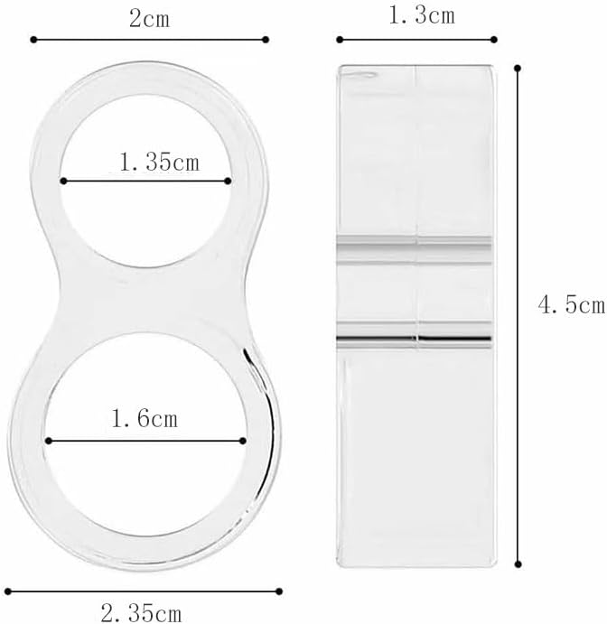 10 Pcs Transparent Silicone Door Stopper, Noise Canceling Wall Protector, Easy to Install, Modern Style - Image 5