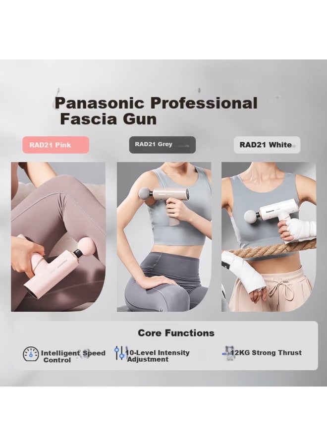 Panasonic Portable Neck Massager Rad21 Pink - Image 3
