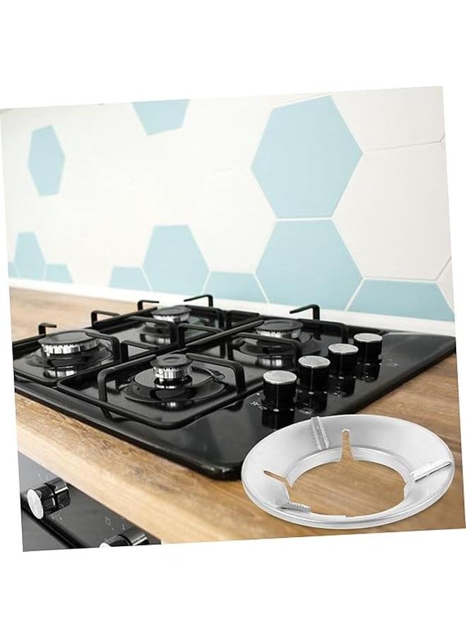 Generic - Wok Ring for Electric Stove Ring Stand Wok Rack Iron Gas Stove Wok Support Wok Support Stand Saving Cooktop Range Pan Gas Cover for Home Restraurant Hotel () Stainless Steel Wok - Image 1