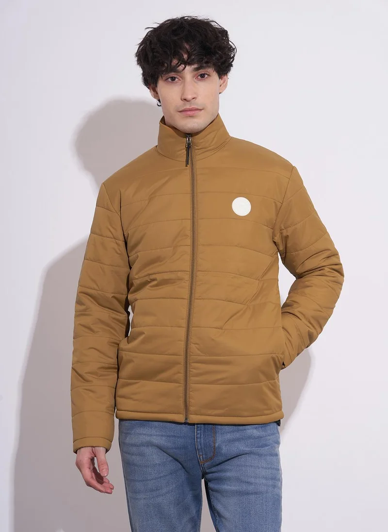 بيينغ هيومان Mock Collar Long Sleeves Quilted Jacket