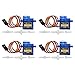 Beffkkip 4Pcs SG90 9g Micro Servos for RC Robot Helicopter Airplane Controls Car Boat - Image 3