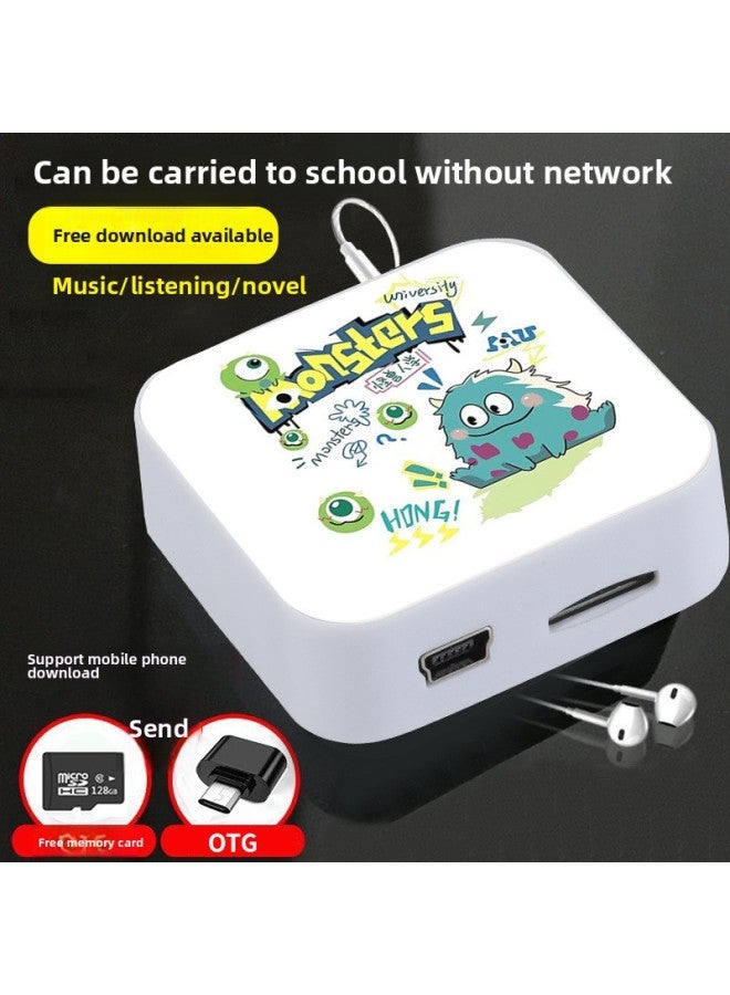 KK Student Walkman Student Edition جهاز إرسال خاص للاستماع باللغة الإنجليزية Walkman رخيص اللون: Monsters University - السعة: كابل شحن فقط [بدون Mp3] - Image 1