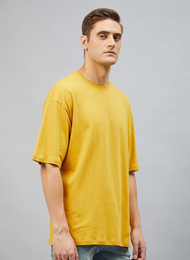 CHIMPAAANZEE Round Neck Cotton T-shirt - Image 2