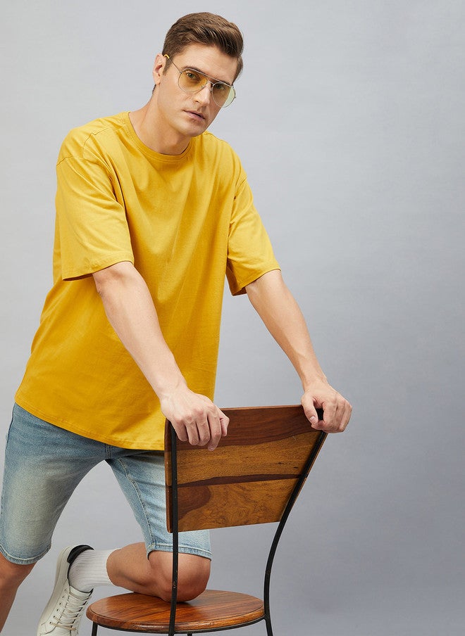 CHIMPAAANZEE Round Neck Cotton T-shirt - Image 5
