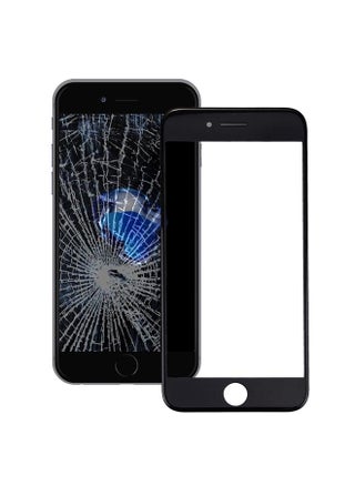 عدسة زجاجية خارجية بديلة للشاشة الأمامية مع إطار شاشة LCD الأمامية لهاتف iPhone 7 Plus باللون الأسود - pzsku/ZEADCF13CB52746D64379Z/45/1744646283/cf1313e6-11bc-4ffe-81a7-901aede8ccc9
