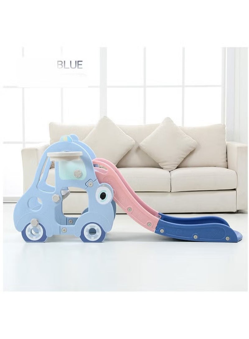 فول جوي زحليقة علي شكل سيارة قابلة للطي مع كرة سلة - Image 1